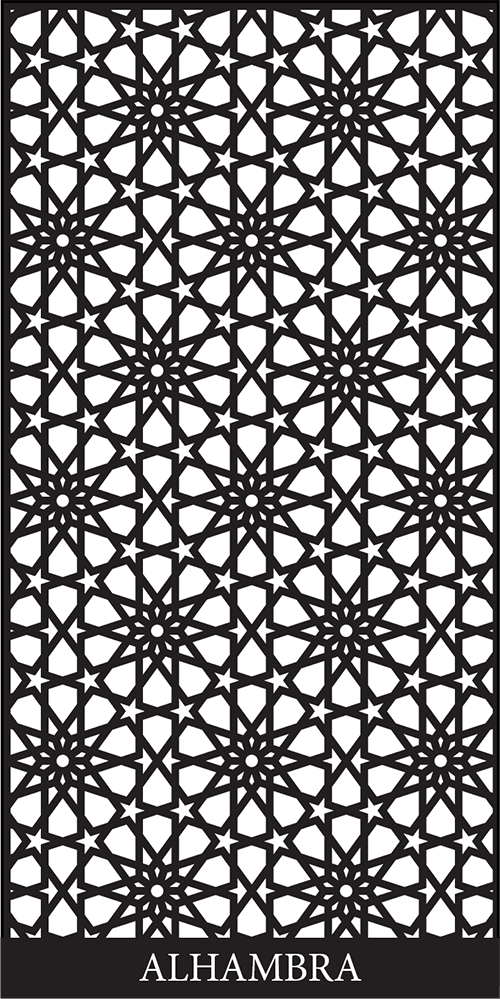 laser cut decorative screen