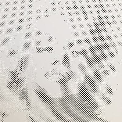 Maryln Image Perforated Screen Mid Close up
