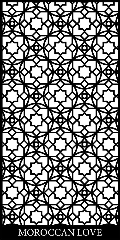 Moroccan Love Decorative Screen
