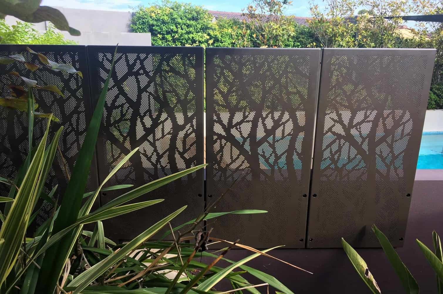 Delightful pool fence design ideas Safe Fool Pencing Panels Decorative Screens Direct