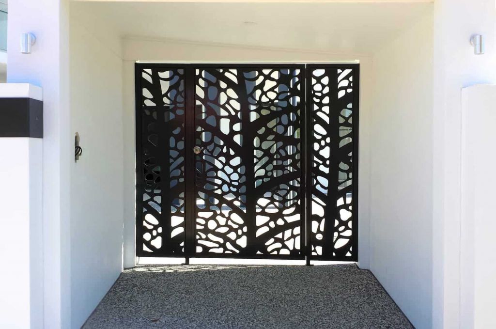Leaf Skeleton Decorative Entry Gates