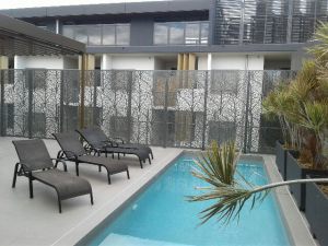 Decorative Pool Fence Sassari Apartments 3