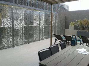 Decorative Pool Fence Sassari Apartments 5