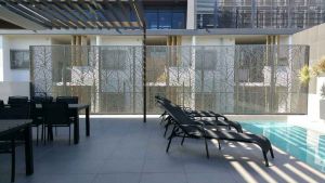 Decorative Pool Fence Sassari Apartments 9