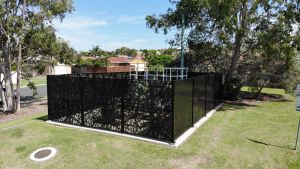 Vines Perforated Decorative Fence Panels 1